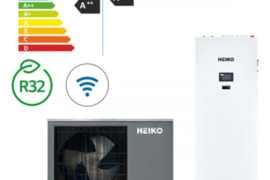 HEIKO THERMAL PLUS 9kW šilumos siurblys oras-vanduo su integruotu boileriu 250 L