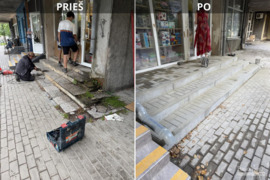 TRINKELIŲ KLOJIMAS, 067912510, LAUKO LAIPTŲ ĮRENGIMAS