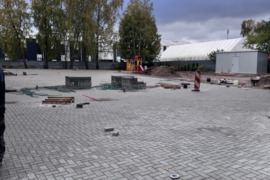 TRINKELIŲ KLOJIMAS, 067912510, KELIO TIESIMAS