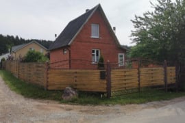 Parduodamas tvarkingas sklypas su namu ir pirtimi Panemuninkėlių k., Alytaus raj.