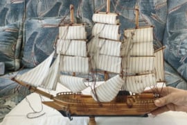 Suvenyrinis, modelinis, modelis, laivų, burlaivių modeliai medinis laivas, burlaivis