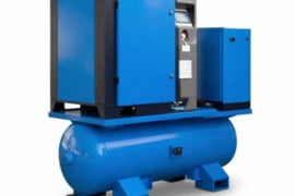 MZB Sraigtinis oro kompresorius su sausintuvu 400 L, 10 bar, 1300 l/min 