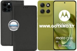 Dėklas knygutė Re-Grid magnetinis – Motorola Moto G86 / Moto G86 Power