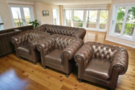 Chesterfield baldų komplektas 3+1+1+1