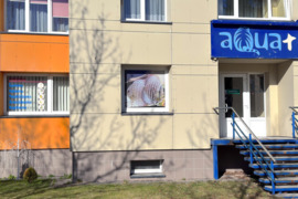 49 kv.m. komercinės, perplanuotos patalpos Naftininkų g. Mažeikiuose.