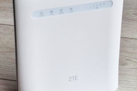 4G+ LTE modemas ZTE MF286R su WiFi