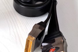 RC Real Cable SCART kabelis, auksuoti kontaktai