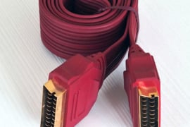Scart kabelis, auksuoti kontaktai