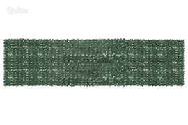 vidaXL Balkono pertvara, 600x150cm, su tamsiai žaliais lapais