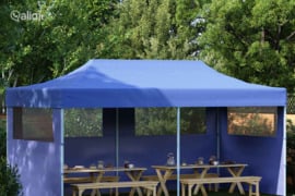 vidaXL Sulankstoma proginė palapinė 3 x 6 m, mėlyna