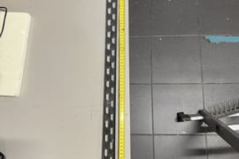 Dušo profilis nuolydžiui formuoti, dešininis VOGI 90