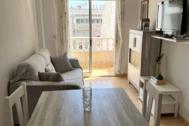 Penthouse apartamentas su terasa, Alicante provincijoje, Torrevieja mieste, Playa del Acequión rajon