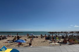 Apartamentas su terasa, Alicante provincijoje, Torrevieja mieste, Playa del Cura rajone. 3 kambariai