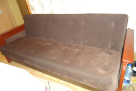 Sofa-lova; televizoriaus staliukas