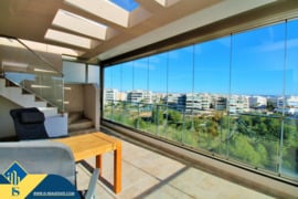 Apartamentas su bendru baseinu, Alicante provincijoje, Orihuela Costa mieste. 3 kambariai | 64 m² | 