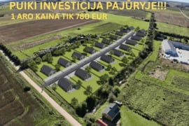 PUIKI INVESTICIJA – NAMŲ VALDOS 1 ARO KAINA TIK 780 EUR!
