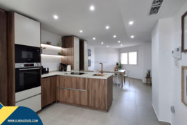 Apartamentas su terasa, Alicante provincijoje, Torrevieja mieste, Playa del Acequión rajone. 3 kamba