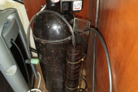 JBL 900 išorinis filtras su užpildais ir CO2 komplektas