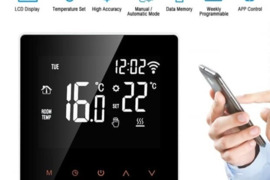 *Parduodame naują AVATTO-Termostato Inteligente con WiFi į elektrinį grindų šildymą 16A Kaina: 33 eu