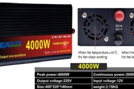 *Parduodame naują EASUN POWER 4000W inversorių su sinusoidiniu DC 12V AC 220V 50Hz LED potencijos ko