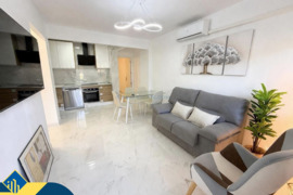 Renovuotas apartamentas su bendru baseinu, Alicante provincijoje, Torrevieja mieste. 3 kambariai | 5