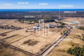 332 a sklypas Kretingos r. sav., Užpelkiai, Saulėtekio g.