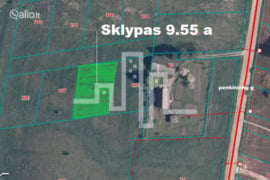 9.55 a sklypas Kretingos r. sav., Kretinga, Penkininkų g.