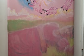 'Bedugnė', 80x80cm