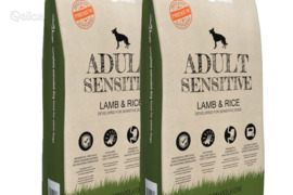 vidaXL Sausas maistas šunims, Adult Sensitive Lamb & Rice, 2vnt., 30kg