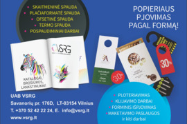 Spaudos gamyba > Skubi spauda 24/7 > Reklamos gamyba