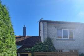 REZERVUOTA Parduodamas 2 aukštų kotedžas Smalininkuose - ekonomiškas pasirinkimas ir ramybė gamtoje