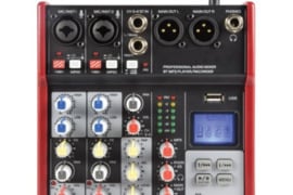 Citronic CSM-4 KOMPAKTIŠKAS MIKŠERINIS PULTAS