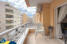 Apartamentas su terasa, Alicante provincijoje, Torrevieja mieste, Playa del Cura rajone. 3 kambariai