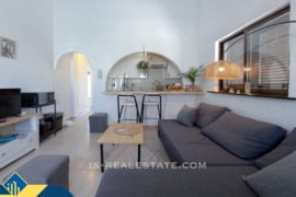 Bungalas su terasa, Alicante provincijoje, Torrevieja mieste. 2 kambariai | 43 m² | 180 metrų iki jū