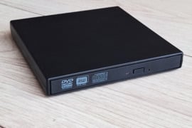 Naujas išorinis DVD RW įrenginys USB slim