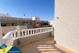Penthouse apartamentas su terasa, Alicante provincijoje, Torrevieja mieste, Playa del Cura rajone. 3