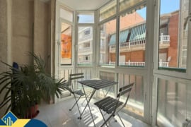 Apartamentas su terasa, Alicante provincijoje, Torrevieja mieste, Playa del Cura rajone. 2 kambariai