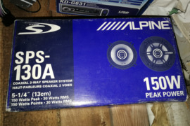 Automobilio kolonėlės ALPINE SPS 130A