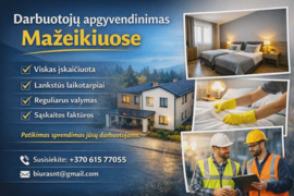 APGYVENDINIMAS MAŽEIKIUOSE, Mažeikių r. sav.  Mažeikiai