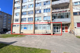 Išnuomojamos-parduodamos 440 kv.m. komercinės patalpos Draugystės g. Mažeikiuose.