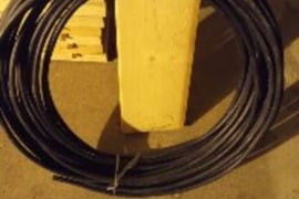 Elektros kabelis ciky naudotas 3x10, yra 33 m,