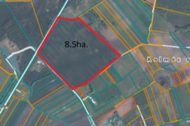 Parduodamas 8.5ha žemės sklypas Kelmės rajone Noreišių k.