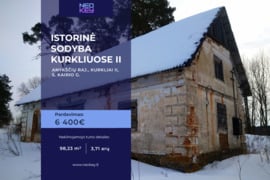 Sodyba Anykščių r. sav., Kurkliai II, S. Kairio g.