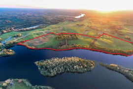 Parduodama  dvarvietė Sidariškių k., Ignalinos r. su 1300 m Pakalo ežero pakrante
