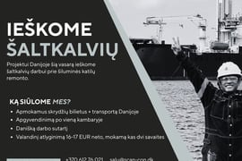Darbas šaltkalviams Danijoje