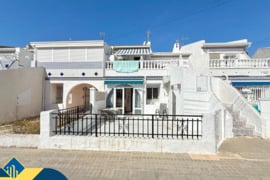 Bungalas su bendru baseinu, Alicante provincijoje, Torrevieja mieste, El Chaparral rajone. 2 kambari