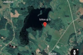 Parduodamas sklypas su pakrante ir pamatais Zarasų r. (0.5h)