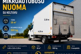 Mikroautobusų nuoma Kaune