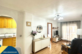 Apartamentas su terasa, Alicante provincijoje, Torrevieja mieste, Playa del Acequión rajone. 3 kamba