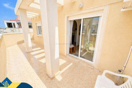 Penthouse apartamentas su bendru baseinu, Alicante provincijoje, Torrevieja mieste, Playa del Cura r